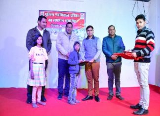 छत्तीसगढ़ पुलिस महानिदेशक के अभूतपूर्व स्पंदन कार्यक्रम से प्रेरित होकर नवनिहाल प्रतियोगिता का आयोजन