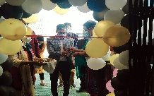 गरियाबंद के तीन विकासखंड में कोविड 19 टीकाकरण का शुभारंभ किया गया ।