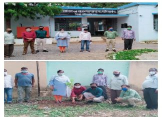 विश्व पर्यावरण दिवस में गरियाबंद जिला सत्र न्यायालय में वृक्षारोपण किया गया ।