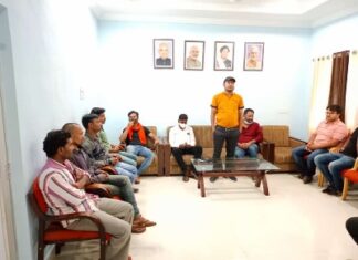 भाजयुमो मण्डल गरियाबंद की प्रथम कार्यसमिति बैठक हुई सम्पन्न