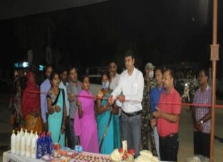 राज्योत्सव व दीपोत्सव के उपलक्ष्य में बिहान की दीदियों द्वारा लगाया गया बिहान बाजार जिला सीईओ ने किया स्टॉल का शुभारंभ