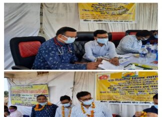 सुपेबेड़ा में राज्य स्तरीय विशेषज्ञों डॉक्टर द्वारा स्वास्थ्य शिविर एवं दिव्यांग शिविर का आयोजन किया गया