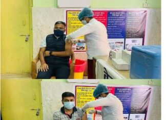 स्वास्थ्य कार्यकर्ता, फ्रंट लाइन वर्कर एवं 60 वर्ष से अधिक आयु वर्ग के कोमॉर्बिड लाभार्थियों का टीकाकरण जिला प्रशासन ने लगाई ठीका