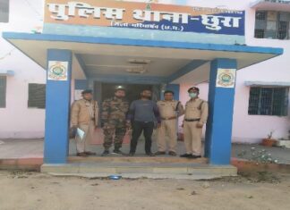 आरोपी के कब्जे से कच्ची महुआ शराब जप्तकर भेजा जेल