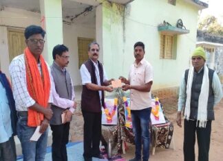 ग्राम पाण्डुका में पंडित दीनदयाल उपाध्याय की विनम्र श्रद्धांजलि दी गई