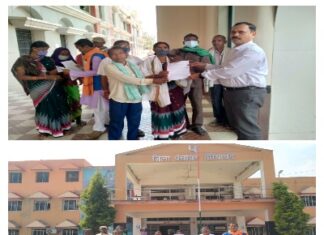 ग्राम पंचायत सिहारलटी मे भ्रष्टाचार के शिकायत कलेक्टर को की गई संबंधित अधिकारियों के ऊपर उचित जांच, कार्यवाही नही होने से 15 दिन के बाद चक्का जाम करने पर मजबूर होंगे ग्रामीण।