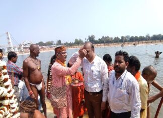 माघी पुन्नी मेला में संत महात्माओं व्यवस्था से संतुष्ट है- अभिषेक पाठक