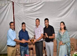 गरियाबंद पुलिस द्वारा विदाई एवं सम्मान समारोह का किया आयोजन।