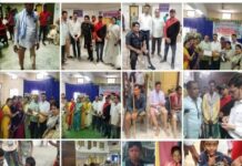 तीन दिवसीय अंग प्रत्यारोपण शिविर का सफल आयोजन इस शिविर में 90 लोगों का कृत्रिम हाथ पैर लगाया गया,जिसमें से 9 लोगों का रोबोटिक हाथ भी लगाया गया,