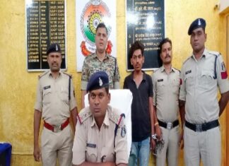 अवयस्क बालिका के साथ अश्लील हरकत करने वाला आरोपी 24 घण्टे के भीतर चढ़ा पुलिस के हत्थे,