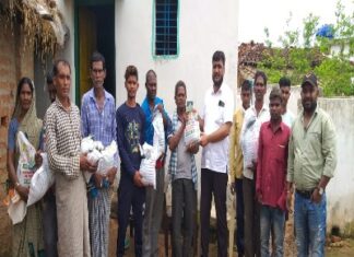 राजीव गांधी न्याय योजना अंतर्गत फसल परिवर्तन मे राहर,कोदो , उड़द वितरण किया गया। ब्लाक अध्यक्ष हाफ़िज