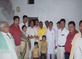 पिंकी सिन्हा की सहायता के लिए समाज ने बढ़-चढ़ कर मदद किया-डड़सेना समाज