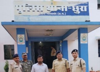 थाना छुरा द्वारा महिला समूह से 18 लाख रुपए का धोखाधड़ी करने वाले आरोपी को भेजा जेल ।