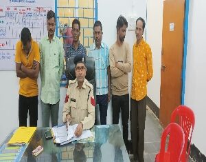 अवैध जुआरियो के खिलाफ पुलिस की बड़ी कार्यवाही