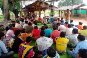 राजापड़ाव क्षेत्र के अधूरा स्कूल भवन को पूर्ण कराने क्षेत्रवासी करेंगे आंदोलन