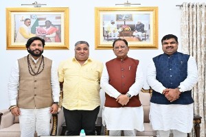 मुख्यमंत्री श्री साय ने श्री गजेंद्र यादव, श्री गुरु खुशवंत साहेब एवं श्री राजेश अग्रवाल को दी शुभकामनाएँ