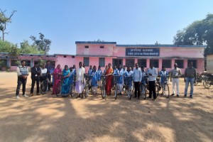 सरस्वती साइकिल योजना से बालिका शिक्षा दर में हुई वृद्धि मनोज कुमार मेरसा