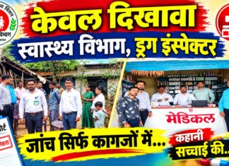 11 दिन में दो मौत, 23 तारीख को जांच गई डिगेन यादव और अभिलाष नेताम की मौत के बाद स्वास्थ्य विभाग की कार्रवाई पर सवाल, मेडिकल स्टोर पर सैंपल जब्त कर नोटिस क्लिनिक पर कार्रवाई कब ?